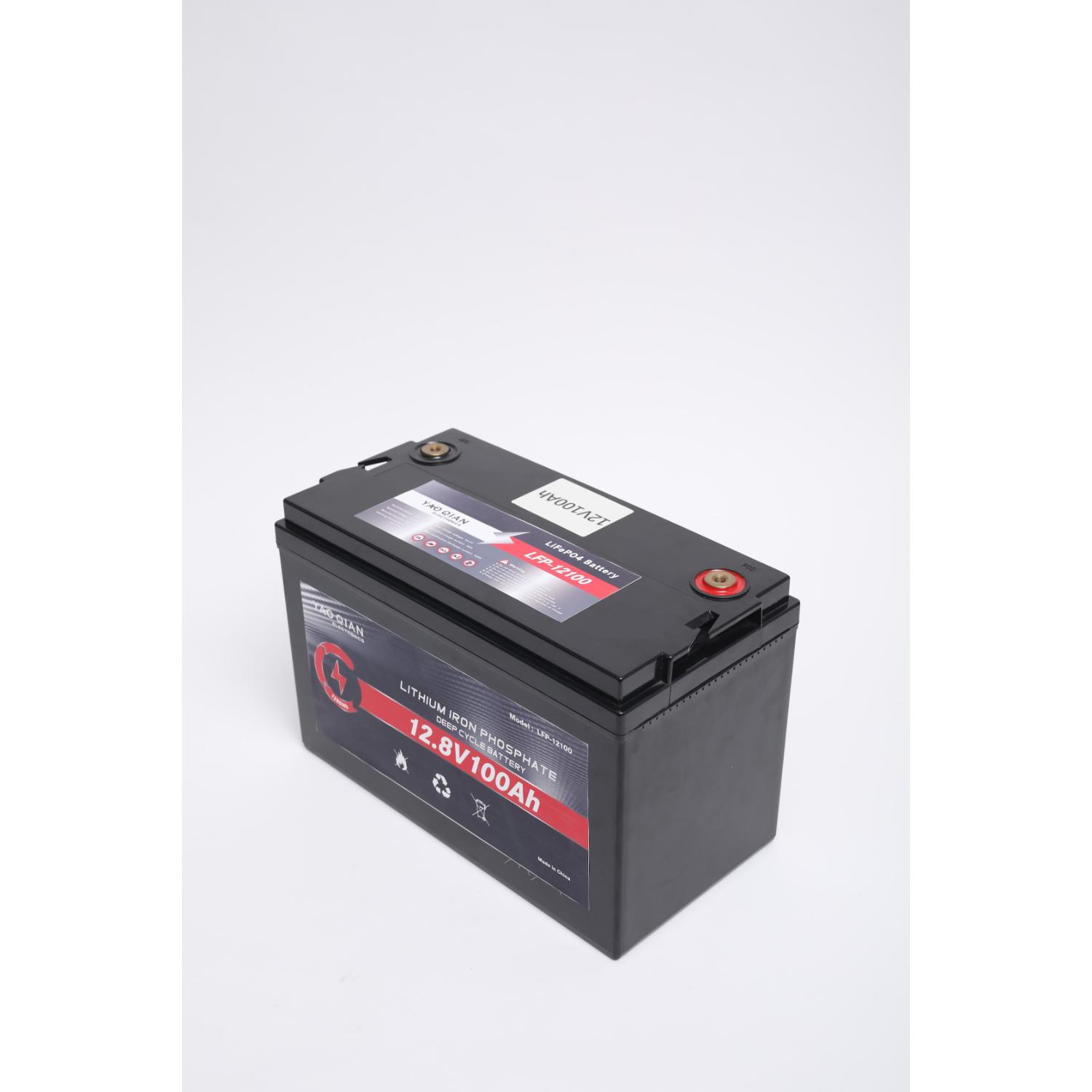 12.8V 100Ah LiFePO4 Lithium Battery - 2